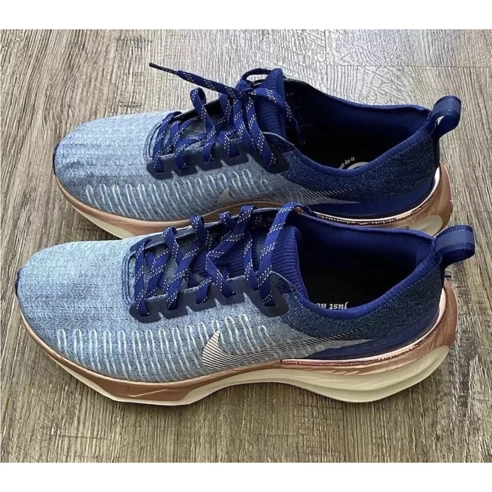 Nike Women’s Id By You Zoomx Invincible Run 3 Shoe Blue Sz 10.5 DX5051-400
